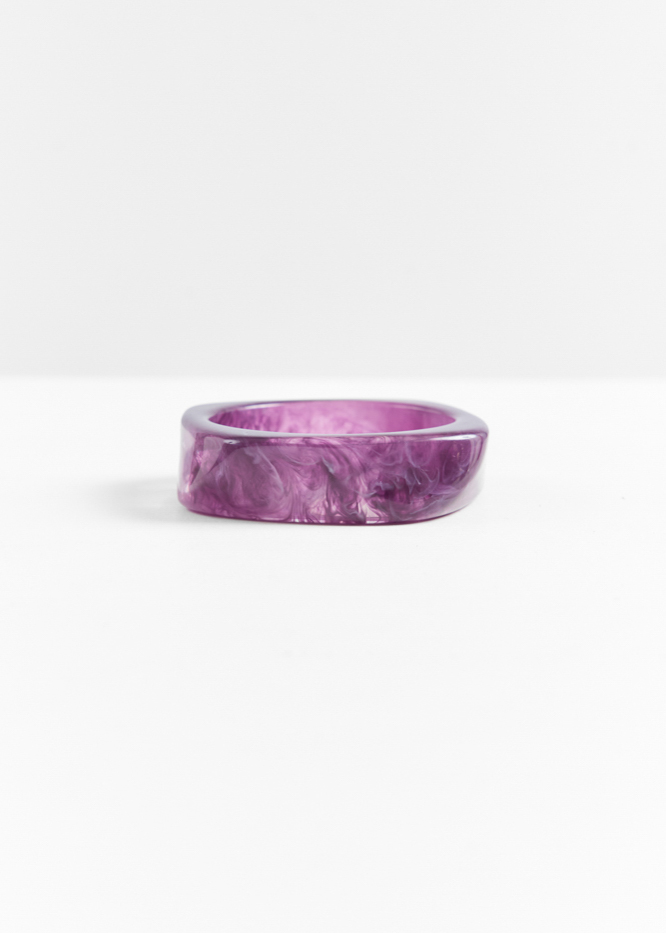 Anna armband donkerpaars