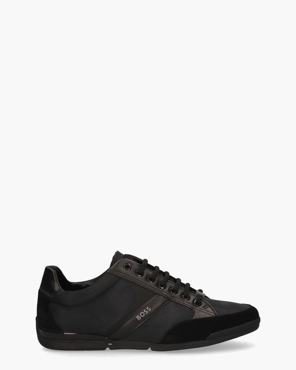 Boss Saturn Low MX Zwart Herensneakers