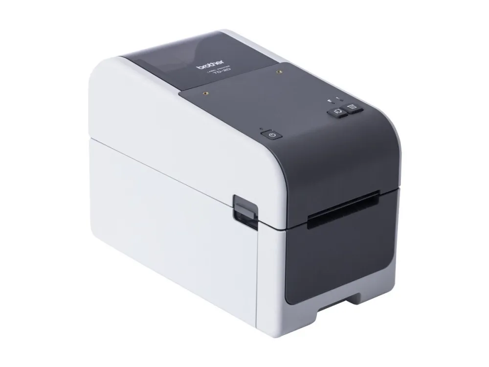 Brother TD-2320D203 - Mærkat/kvitteringsprinter - S/H - direkte termisk - Rulle (6,3 cm) - 203 dpi - op til 152.4 mm/sek. - USB 2.0, USB vært, LAN