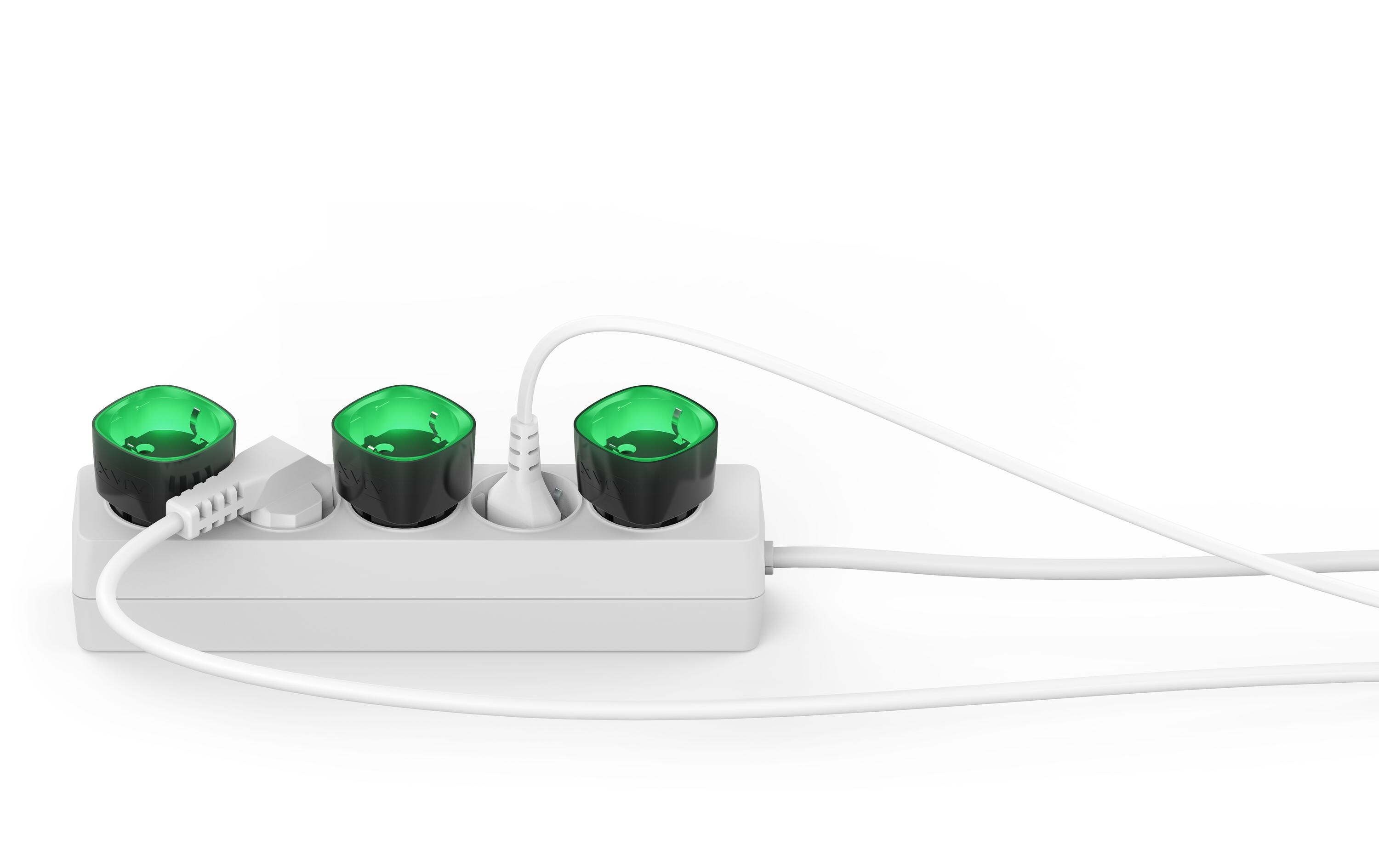 Smartplug Socket (type F) Jeweller Schwarz<br>Intelligente Steckdose