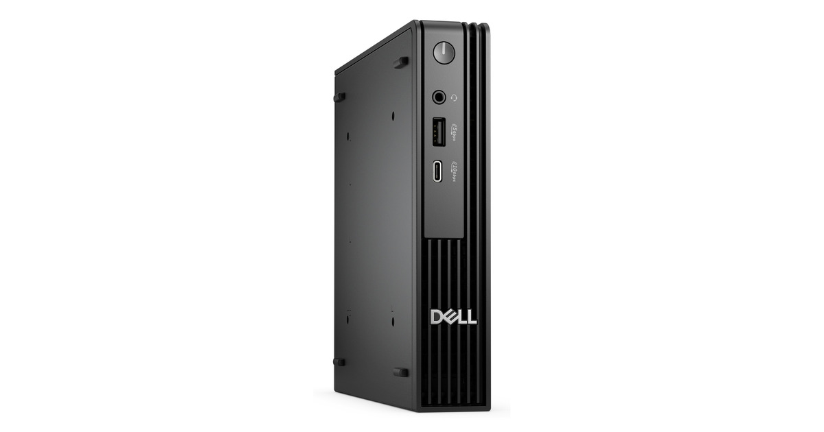 DellPro Micro QCM1250 U5-235T 16/512 (7YMHK) pc-systeem  (Zwart | Core Ultra 5-235T | Intel Graphics | 16 GB | 512 GB SSD)