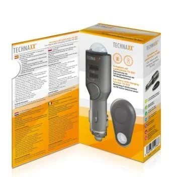 Technaxx - TX-100 - Bilalarm System med Fjernbetjening