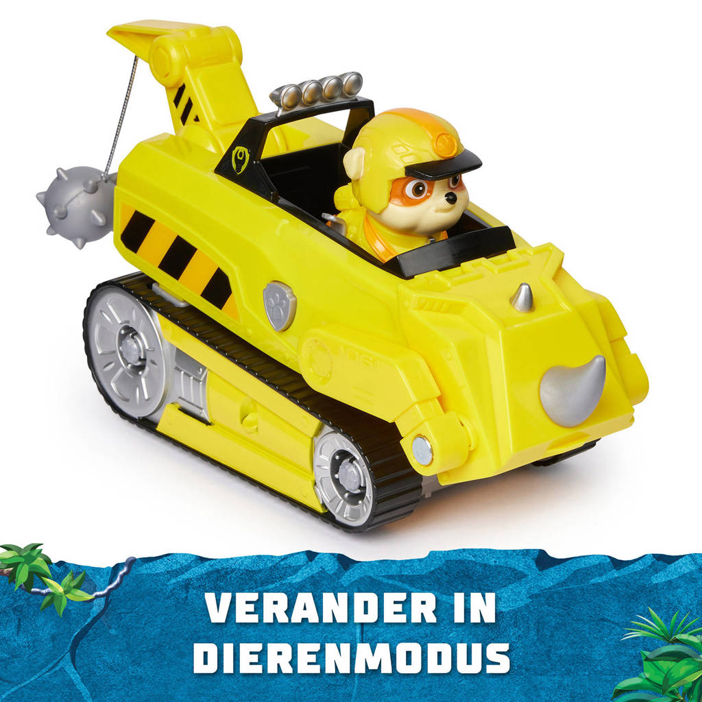 Jungle Pups Rubble Neushoorn voertuig