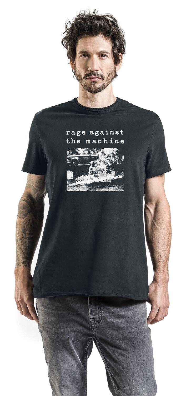Amplified Collection - Monk Fire | Rage Against The Machine T-Shirt Manches courtes