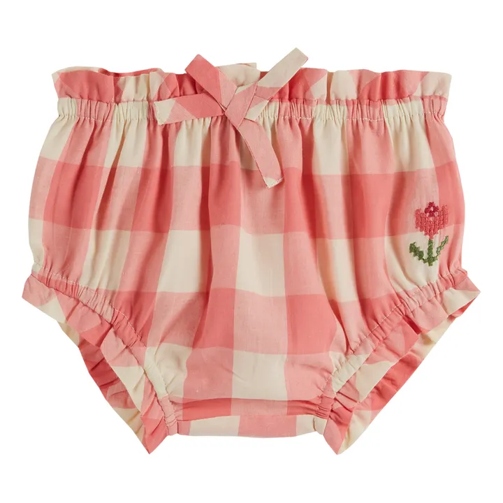 Emile et Ida Bloomer Tulipe Vichy | Rose bonbon