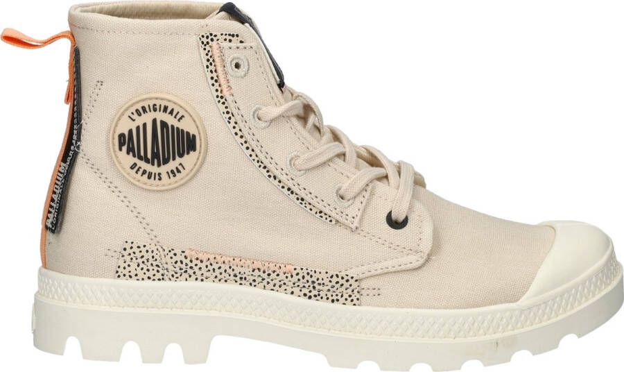 Palladium PAMPA UNDERLAYER Volwassenen Half-hoge schoenen Wit beige