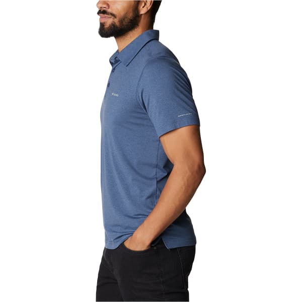 Polo randonnée COLUMBIA TECH TRAIL POLO DARK MOUNTAIN HEATHER