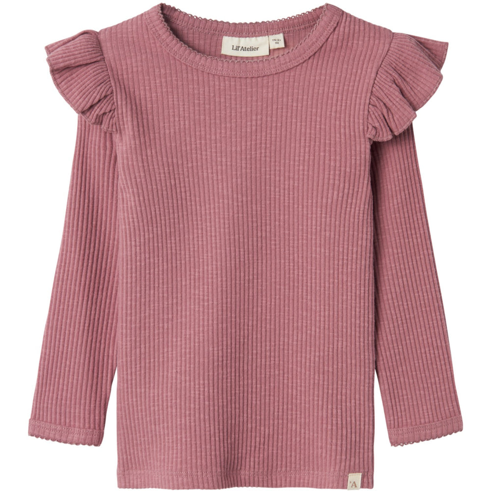 Køb Lil'Atelier Nostalgia Rose Raja Sao Slim Bluse