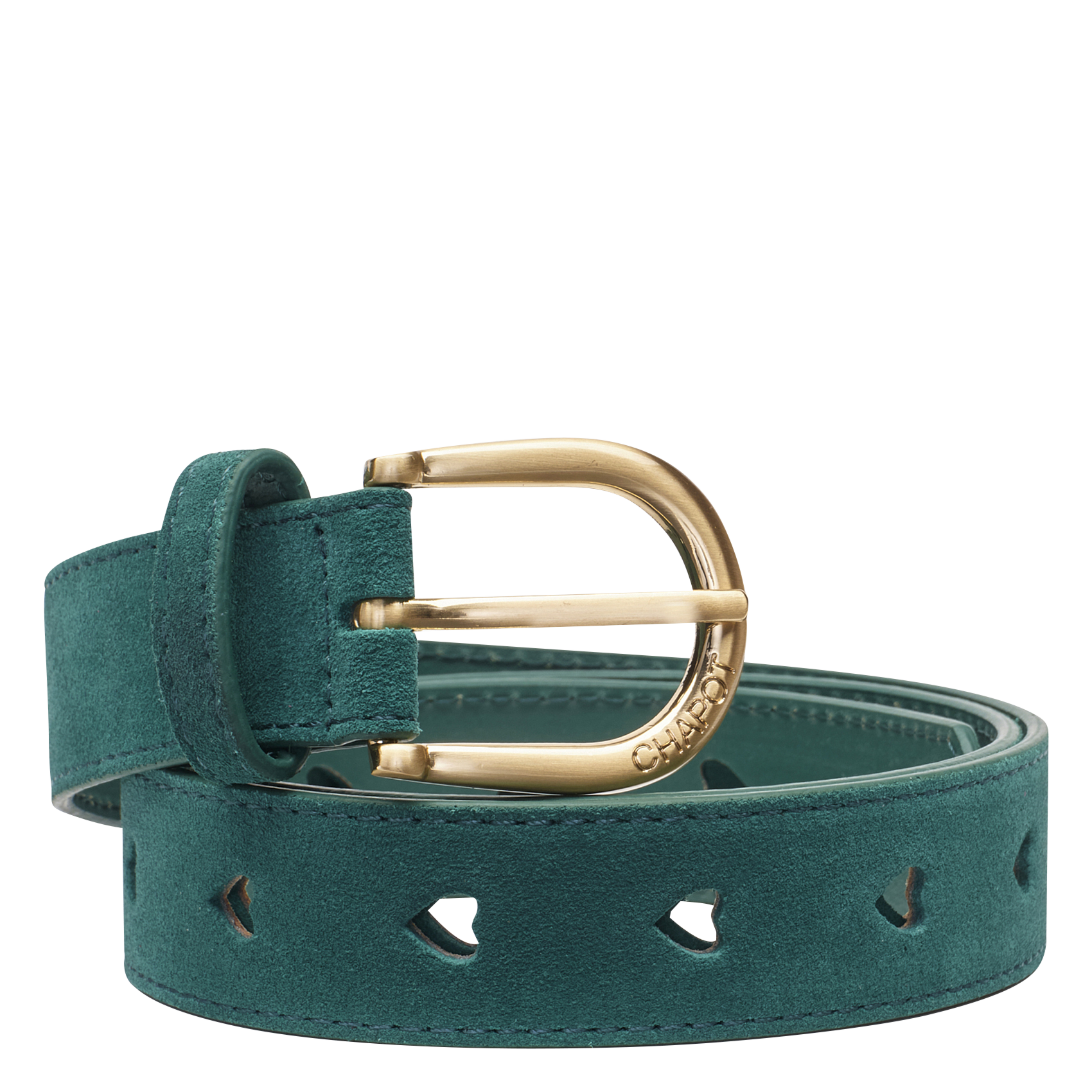 CUT IT OUT - Ceinture en cuir | Vert