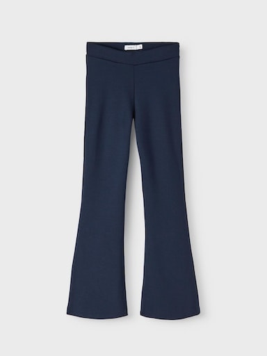 Name It Bootcuthose »NKFFRIKKALI BOOTCUT PANT NOOS«  unifarben, casual, ausgestellt, Viskosemix, ohne Kragen