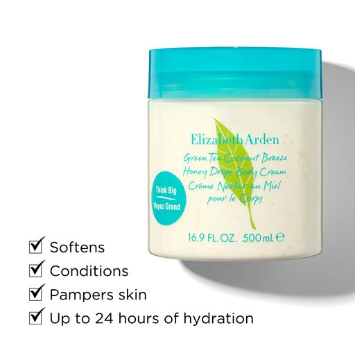 Elizabeth Arden Green Tea Coconut Body Cream, 500 ml