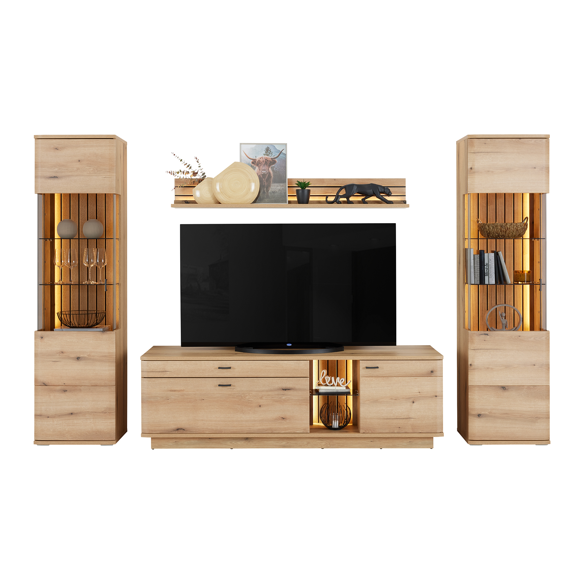 Wandboard - Evoke Eiche - 150 cm