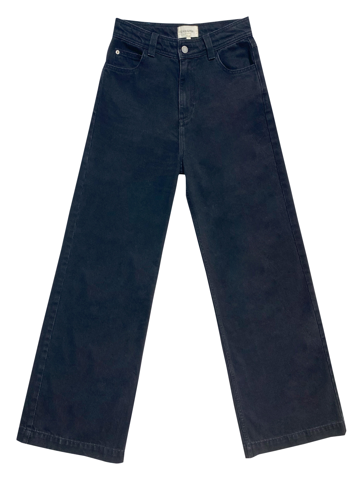 Jean baggy en coton | Noir