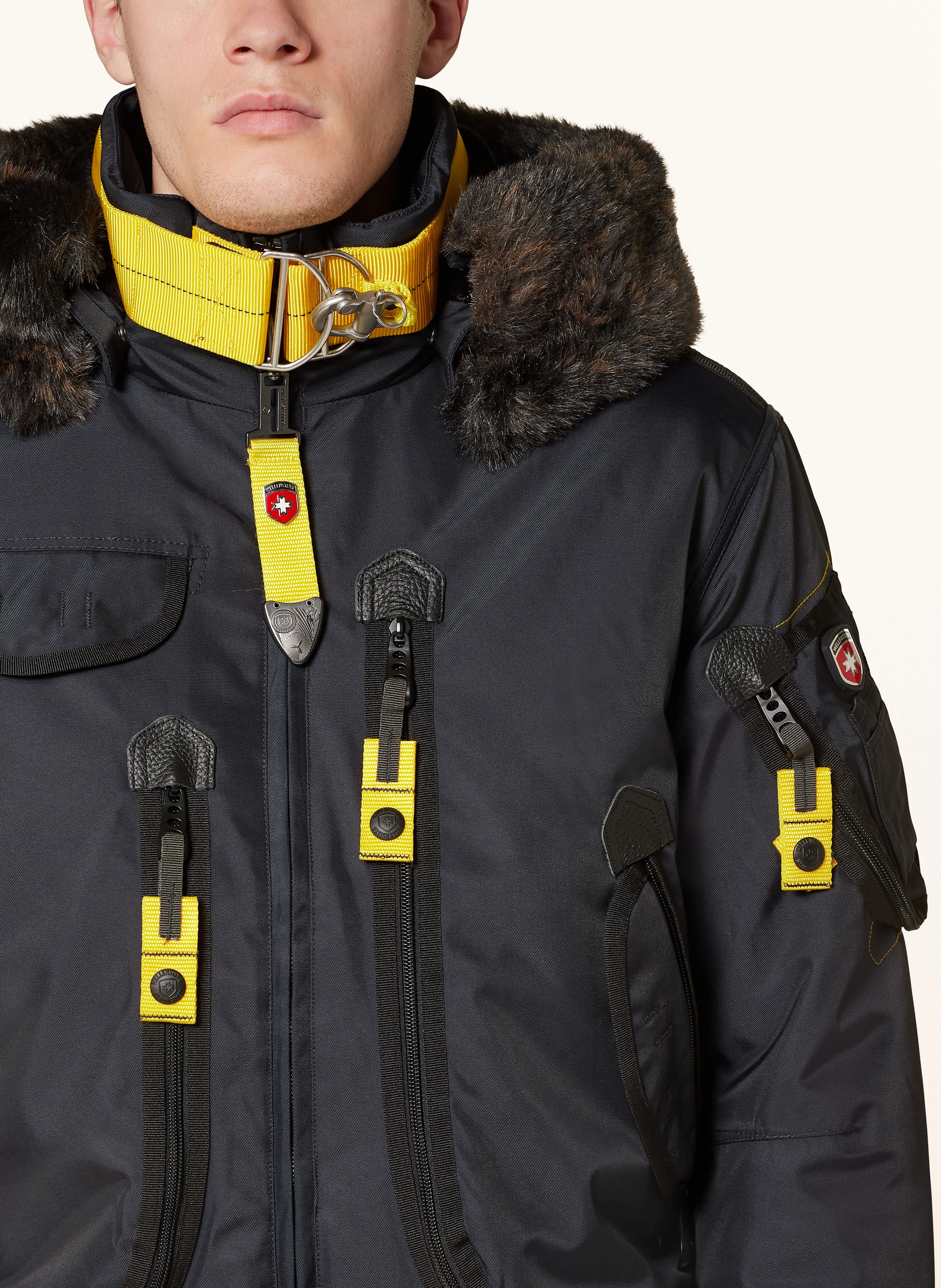 WELLENSTEYN Blouson RESCUE mit abnehmbarem Kunstpelz