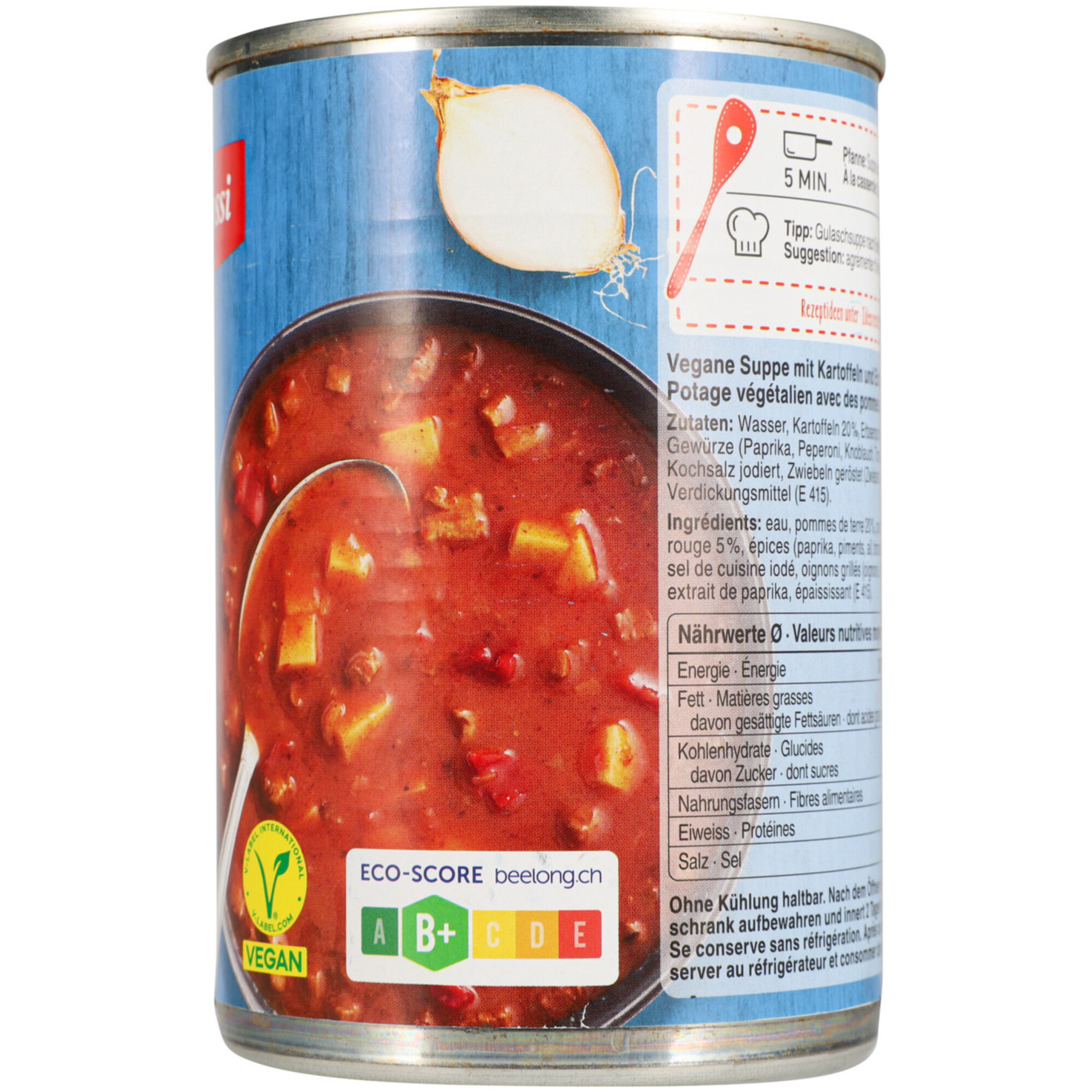 Betty Bossi Gulasch-Suppe Plant Kitchen