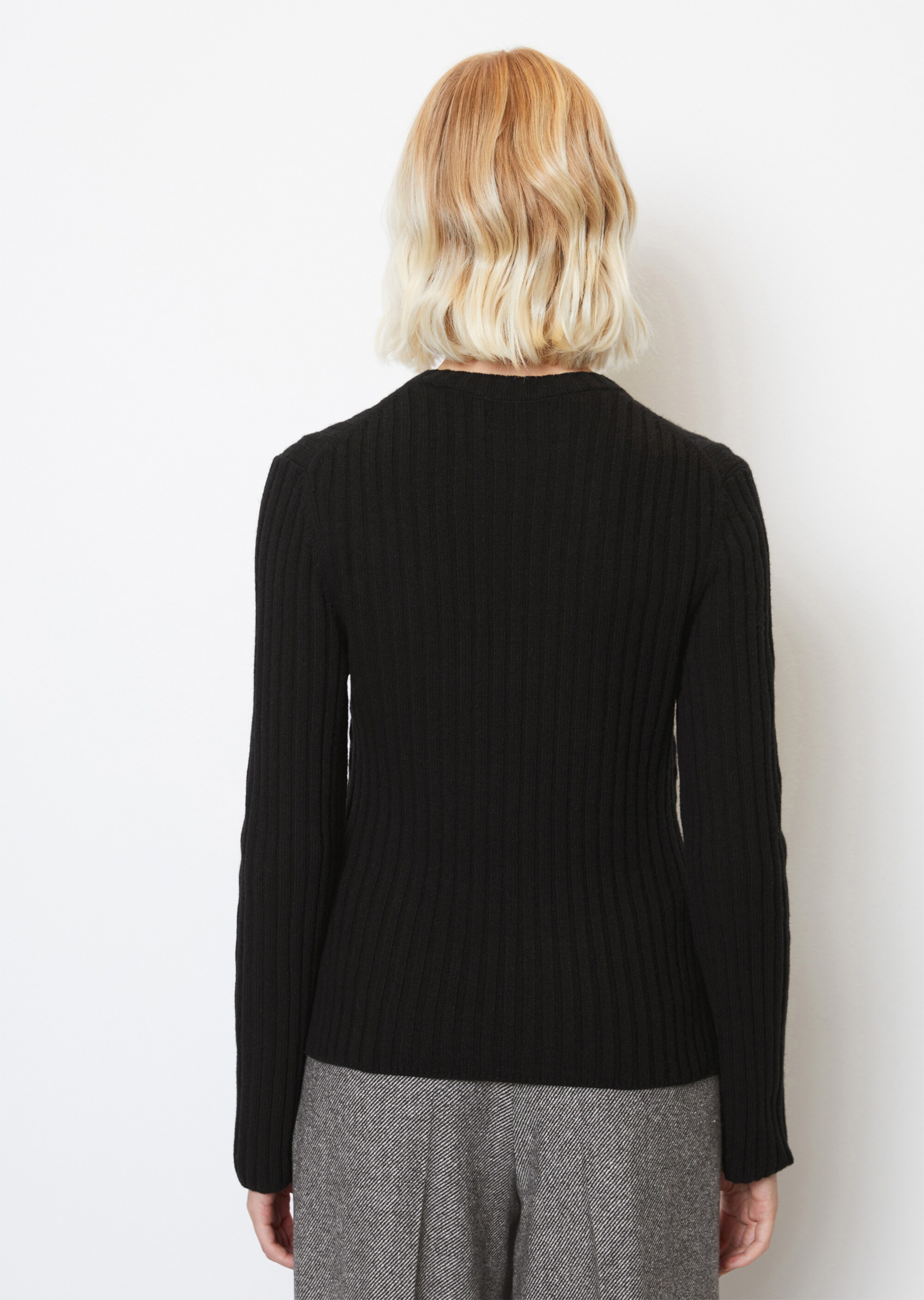 Strickpullover slimmit Fully fashioned Details