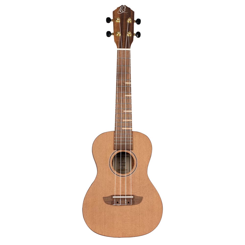 Ortega RUTI-CC-L Timber Series Natural linkshandige concert ukelele met gigbag