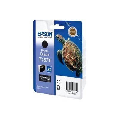 Epson T1571XL Tortue - noir photo - cartouche d'encre originale