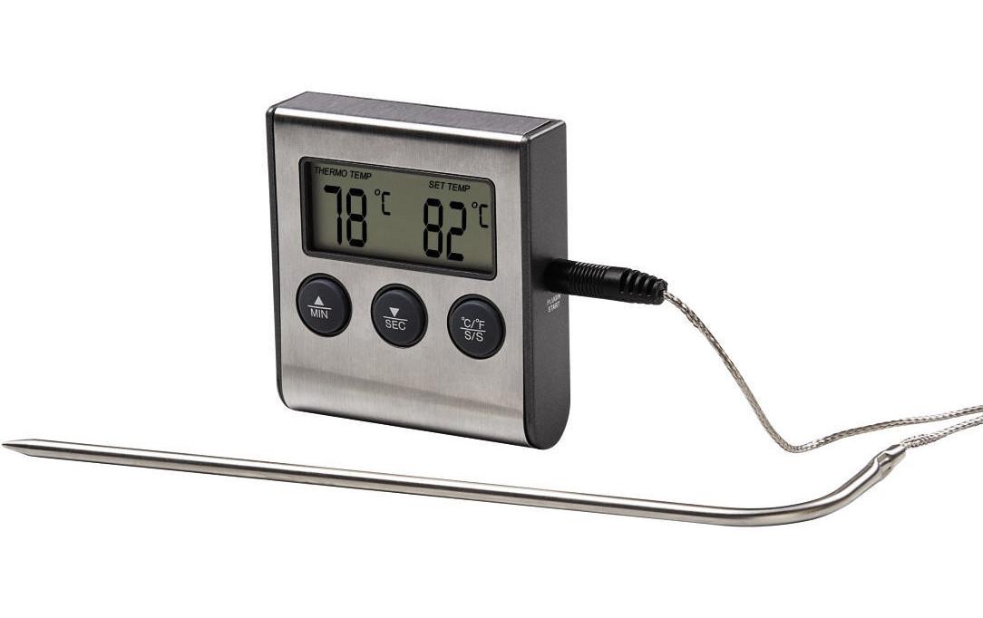 Fleischthermometer digitalDigitales Bratenthermometer mit Timer