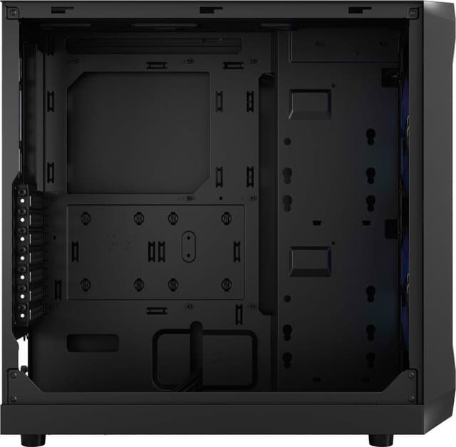Fractal Focus 2 RGB sort TG Clear Tint computerkabinet