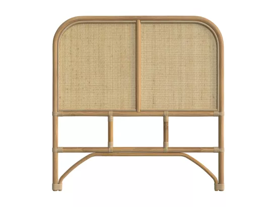 Tête de lit 90 cm en rotin naturel - Grace