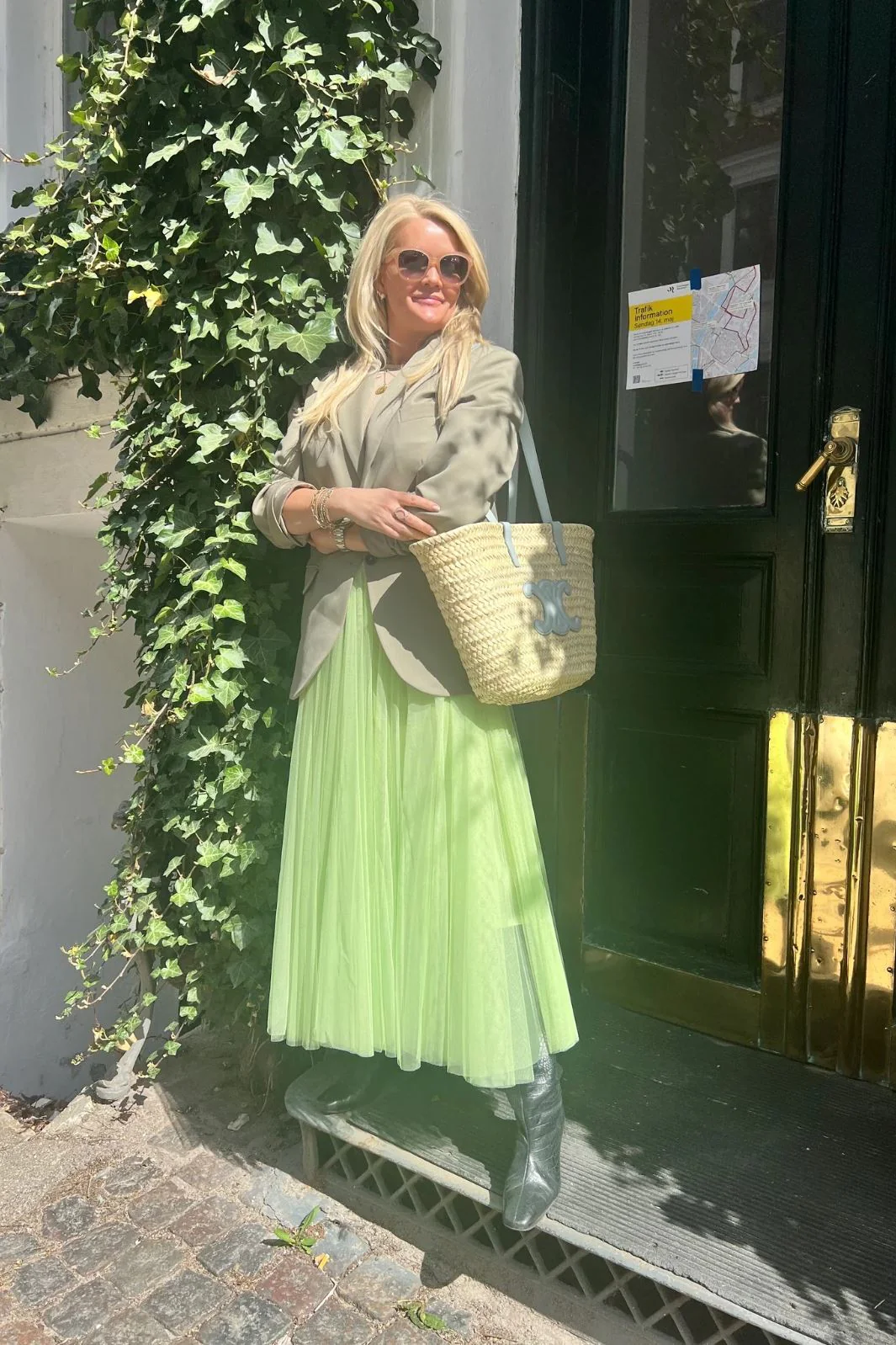 EMM Copenhagen Daisy Skirt neon