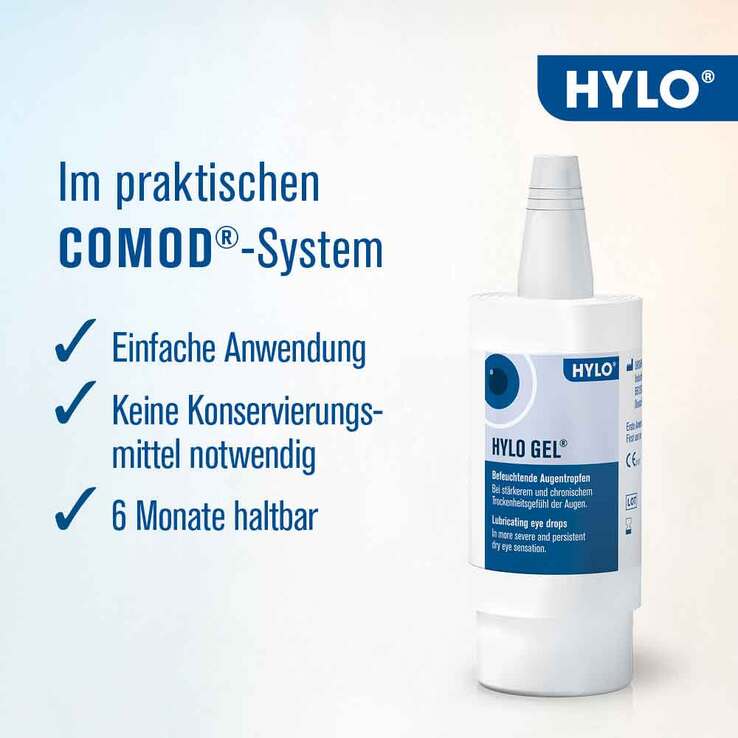 HYLO GEL Augentropfen, 10 ml
