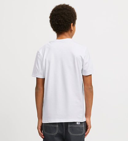 Jack & Jones T-Shirt - JjSimon - White/BIG
