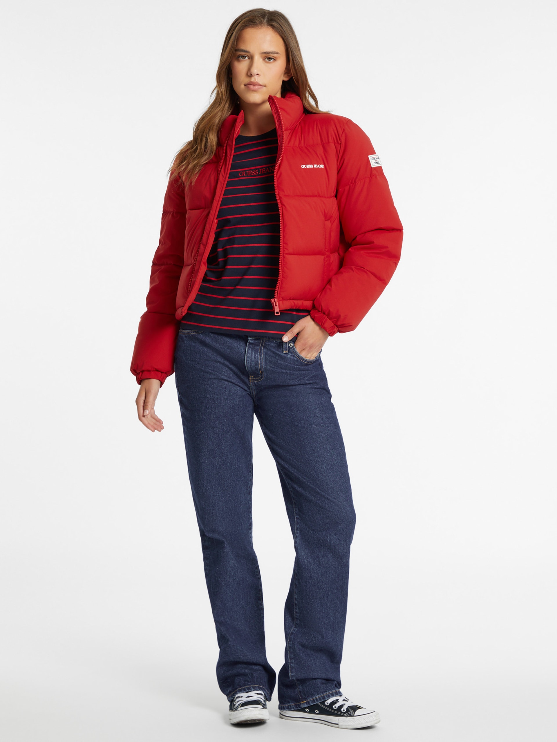Jaqueta puffer curta