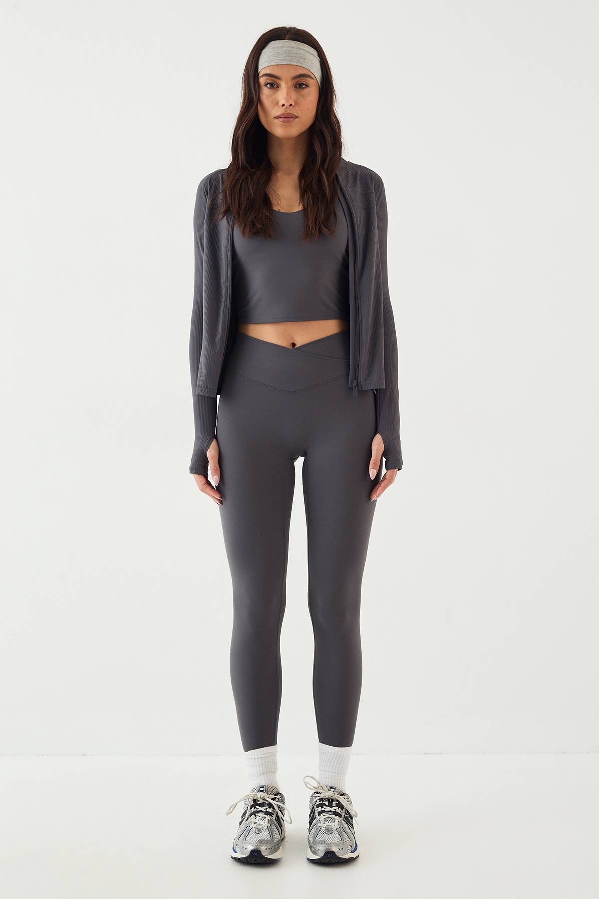 Veste de Sport DSGN Studio Ultra Sculpt à Détails de Coutures Côtelées