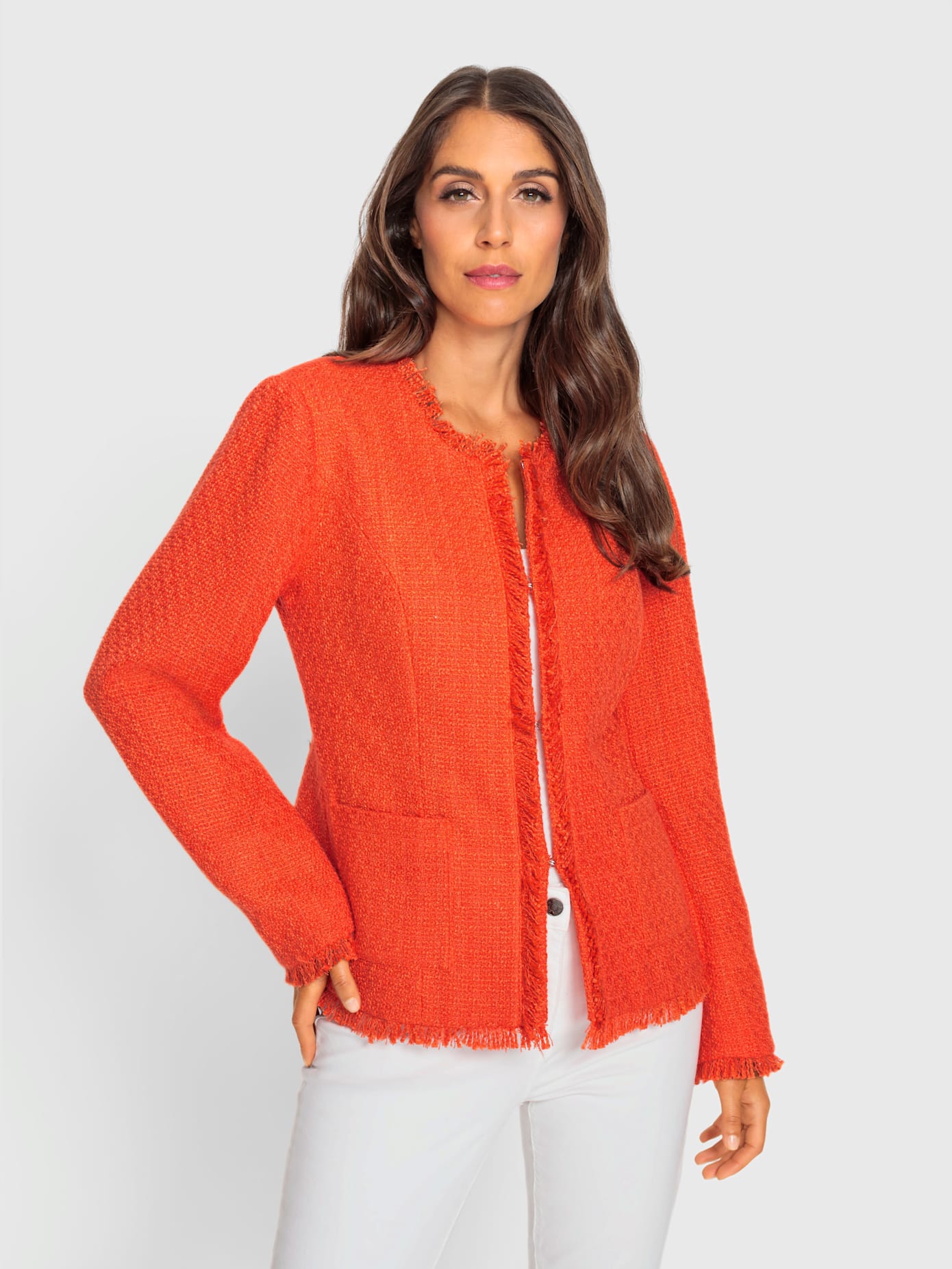 Blazer bouclé bouclé estival
