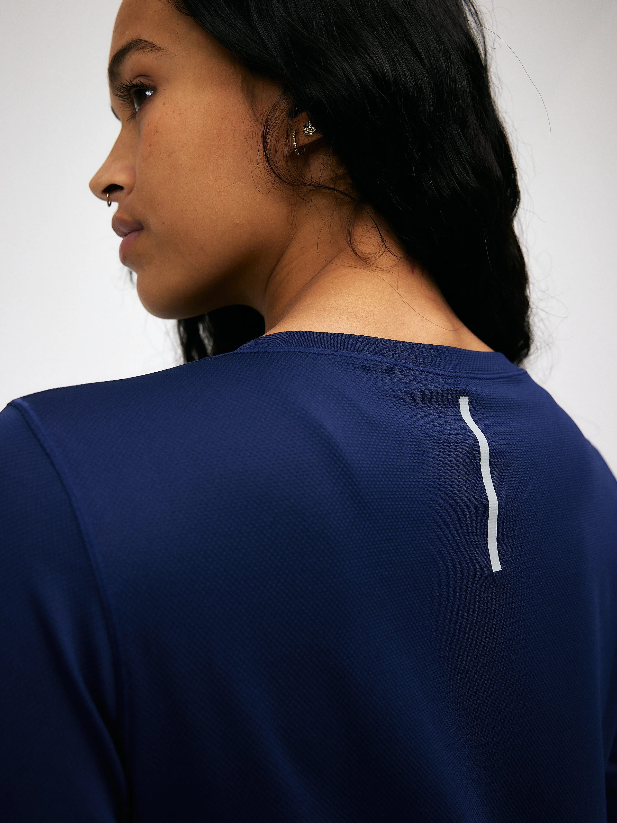 Eyda Freja Long Sleeve Tee Dark Blue