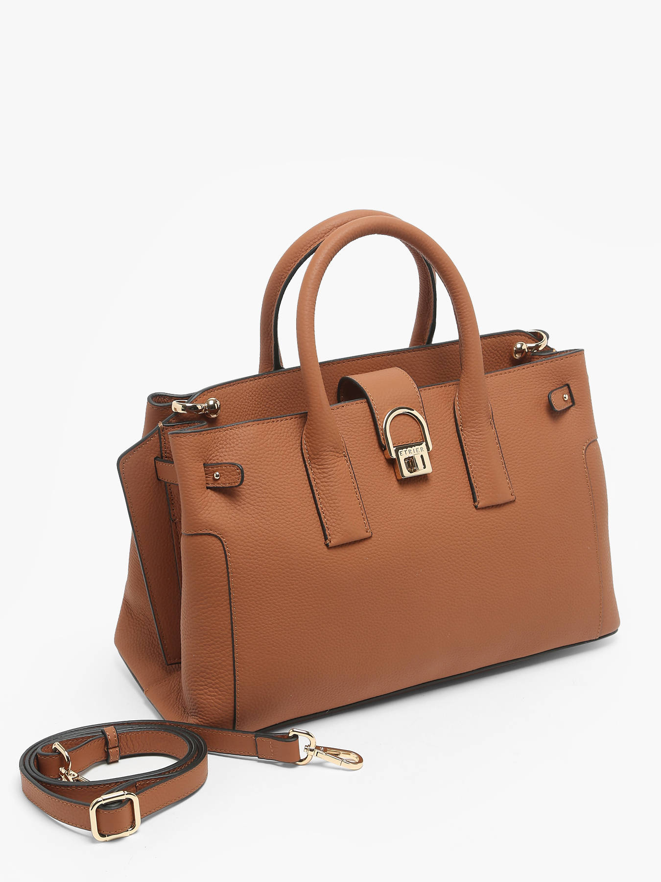 Sac port main M Equestre cuir ETRIER