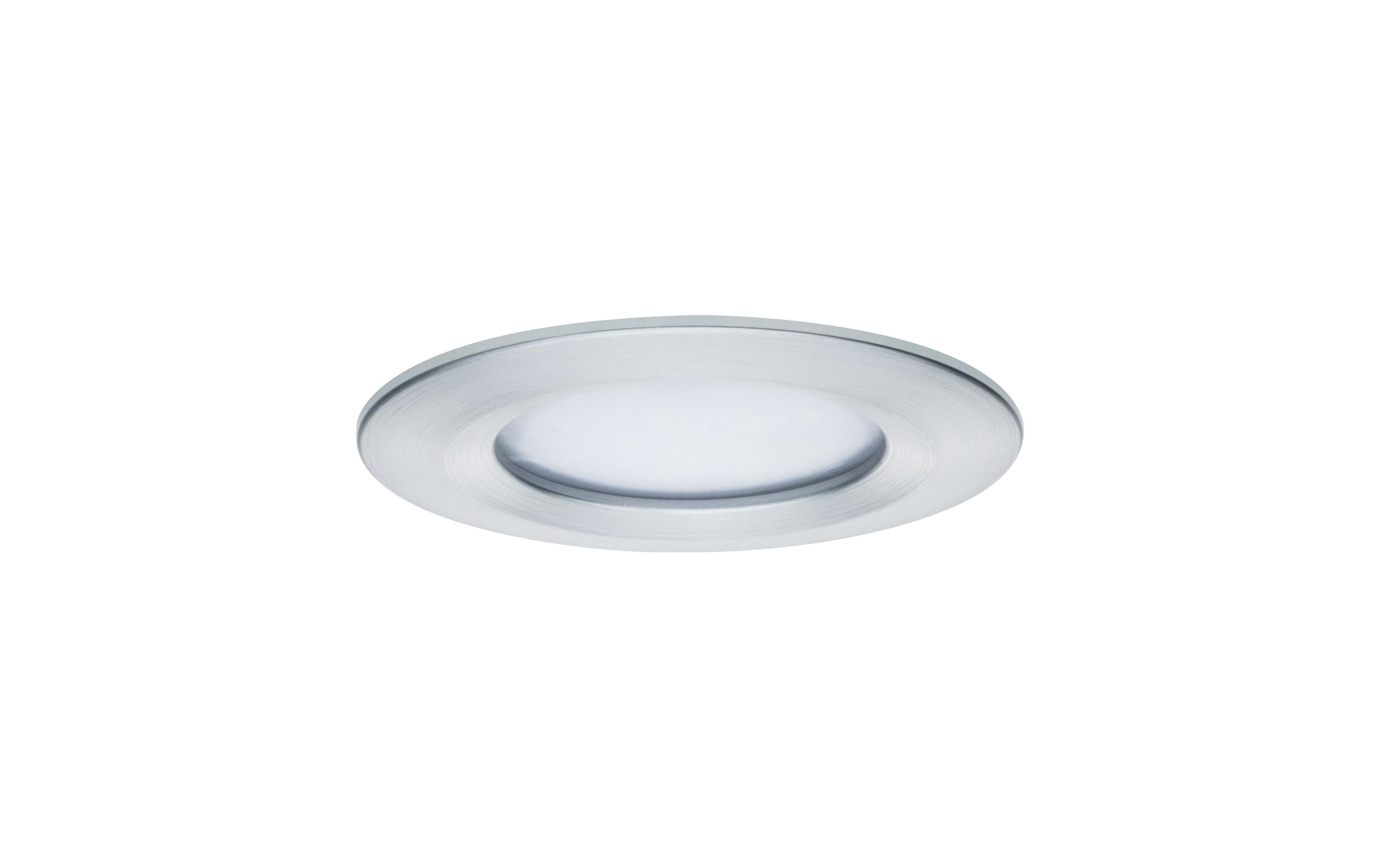 Einbauspot Nova Plus Coin Starr Set, 3 x 6 W, 2700 K, SilberLED Einbauspots Basisset