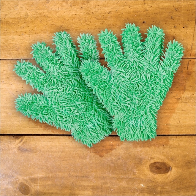 Gant chenille microfibre