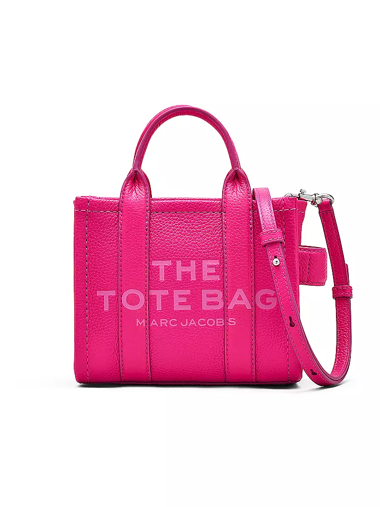 MARC JACOBS Ledertasche - Tote Bag THE MINI TOTE pink