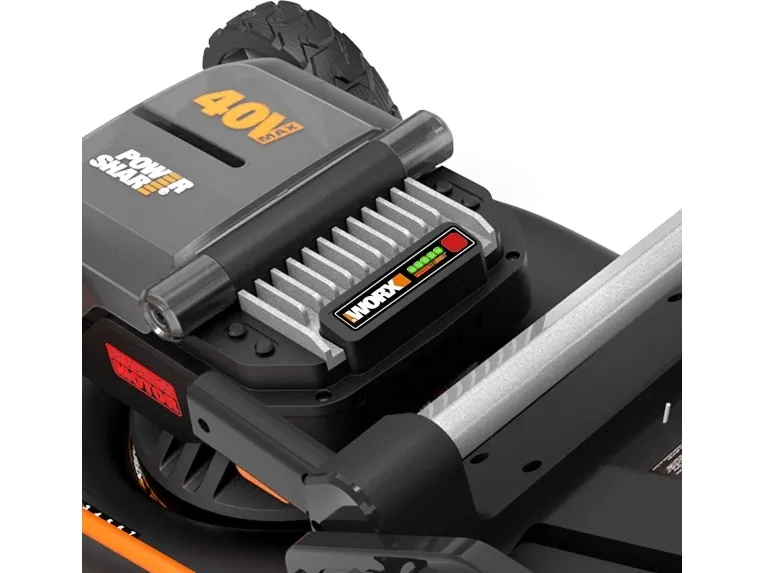 WORX WG749E, Skubbe plæneklipper, 46 cm, 2 cm, 8 cm, 55 L, Batteri