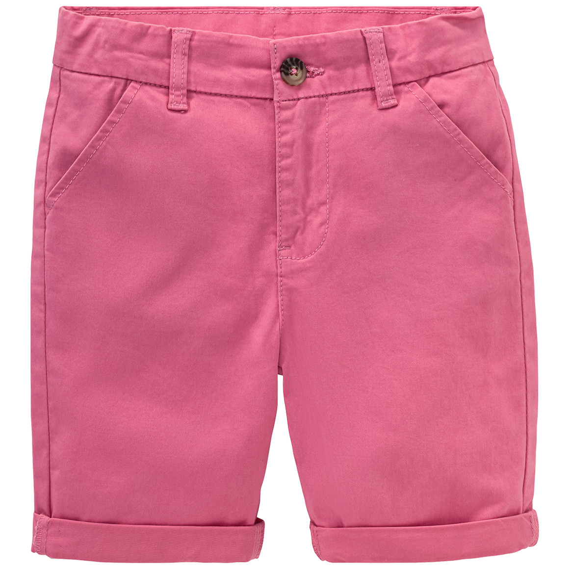 Jonas Nielsen Jungen Bermuda-Shorts in Unifarben pink