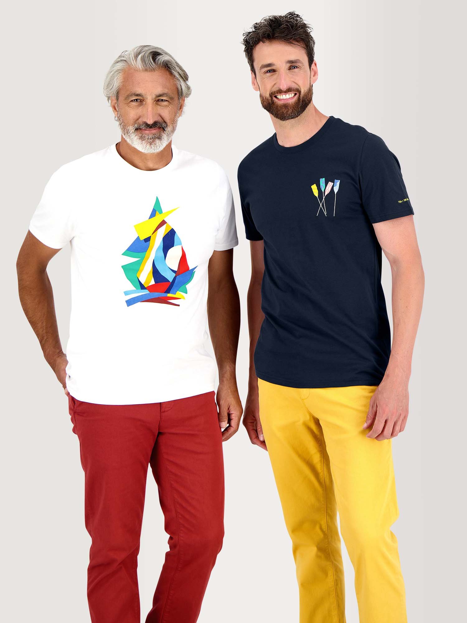 Tee Shirt Homme Manches Courtes Coton Biologique Marine
