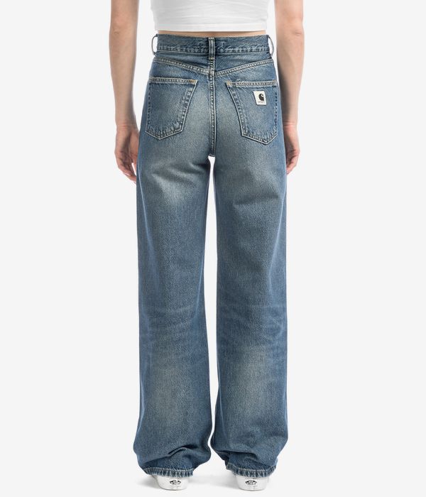 Carhartt WIP W' Jane Pant Organic Fairfield Jeans women (blue dark used wash)