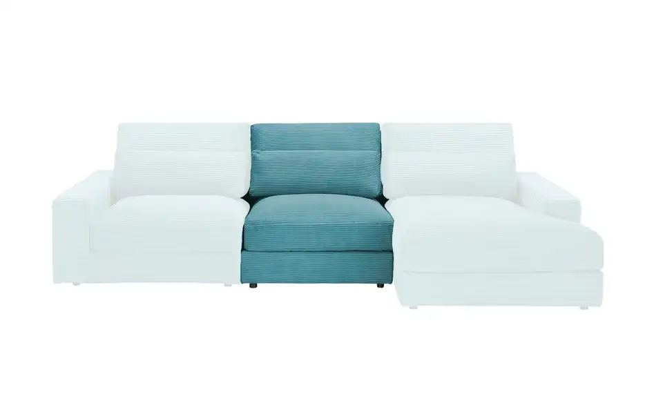 Element Branna Petrol Cordstoff 1-Sitzer
