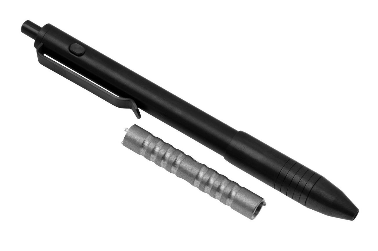 Big Idea Design Dual Side Click Pen DSC-ZIRC Zirconium, auto adjusting everyday carry pen