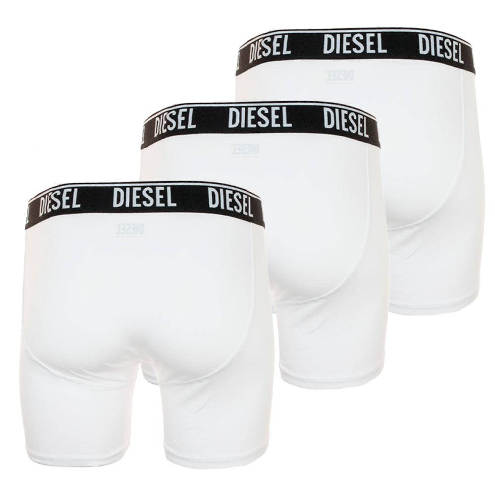 Diesel 3x Boxers Blanc/Noir Homme Diesel Sebastian