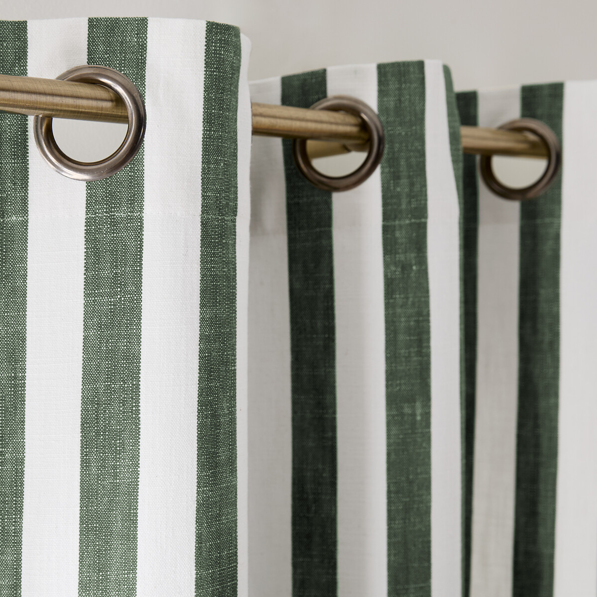LA REDOUTE INTERIEURS<br>Cortina de algodão com ilhós Ramla