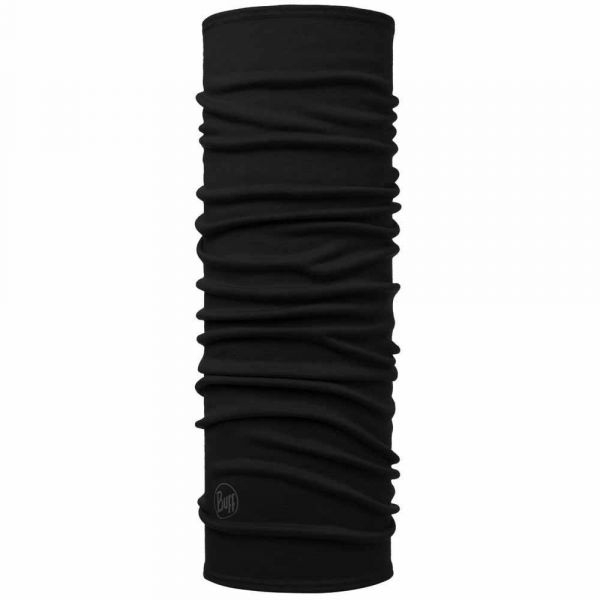 Buff Gola Midweight Merino Wool Solid Black - 113023.999.10.00