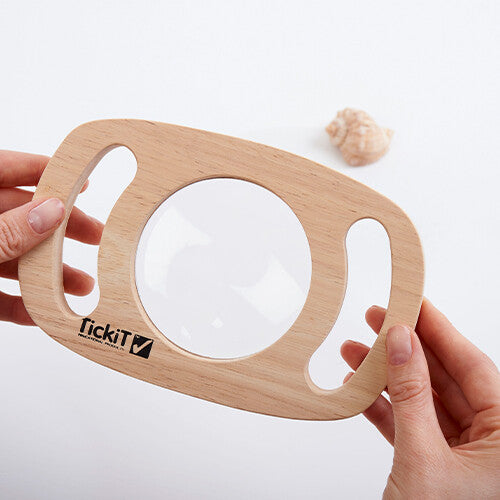 Tickit vergrootglas met handgrepen