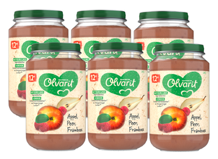 Olvarit 12m  Appel Peer Framboos 200GR