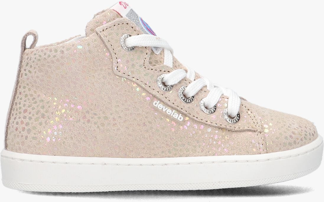 DEVELAB beige develab hoge sneaker 41492