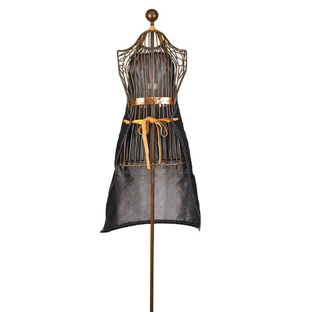 Tablier outils jardin en jean