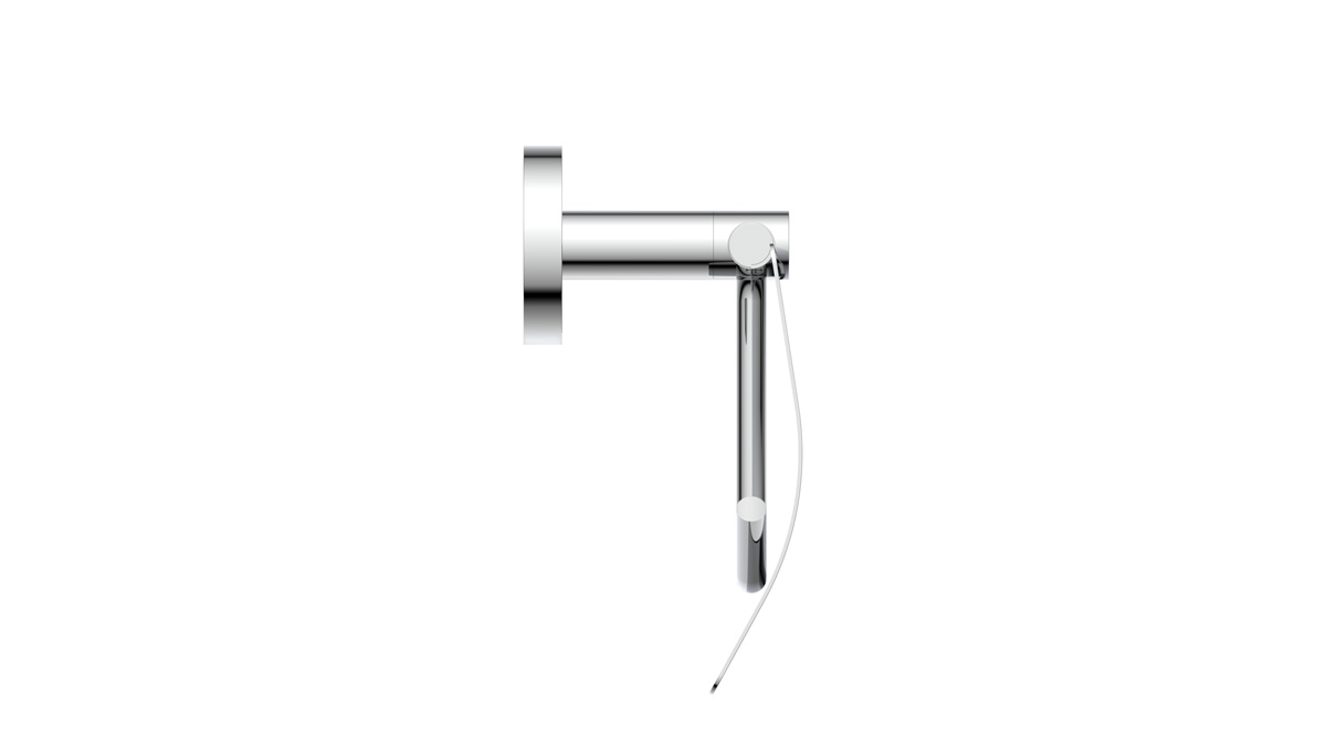 Schutte London toiletpapierhouder met klep chroom